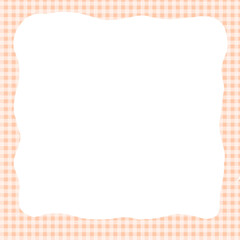 photo frame pink grid pattern