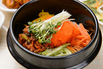 Rice with fish roe