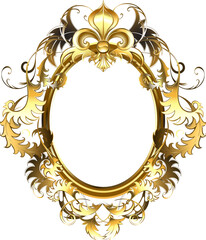 Gold Frame