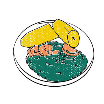An Illustration of Ndole from Cameroon