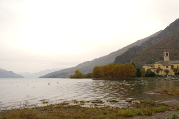 View of Como Lake, Dongo