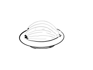 An Illustration of of a plate of bananas