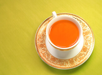 Cup of delicious tea