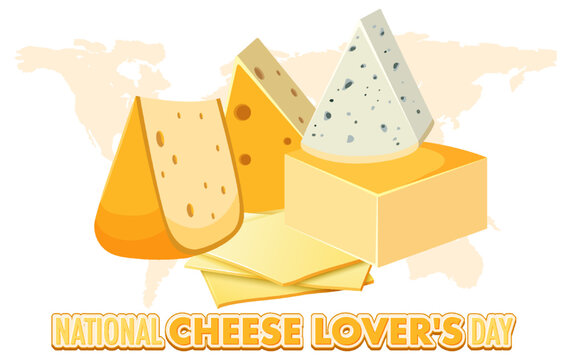 National cheese lovers day icon