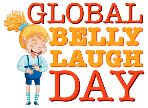 Global Belly Laugh Day Logo Banner