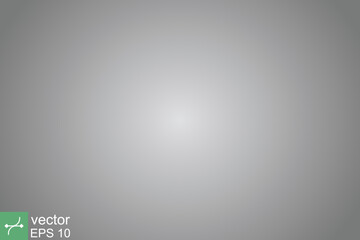 Obraz premium Grey and black gradient background. Dark gray and white, simple and soft plain abstract color. Vector illustration EPS 10.