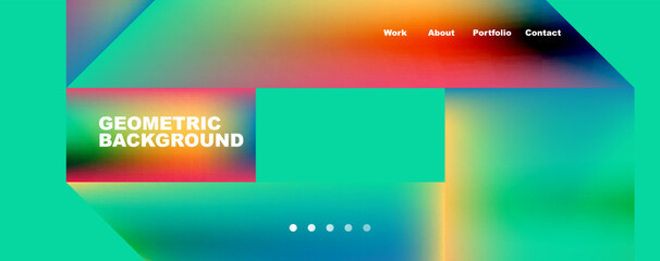 Dynamic lines, triangles, rectangles geometric abstract background. Vector Illustration For Wallpaper, Banner, Background, Card, Book Illustration, landing page