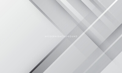 Abstract background white and grey dynamic with lines design