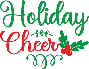 Fototapeta premium Christmas SVG Design