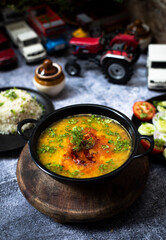 Dal rice dhabha style