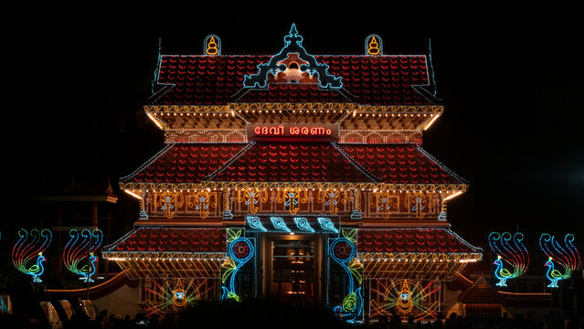 Thrissur Pooram, Kerala