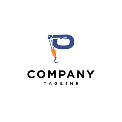 O Letter crane Vector logo icon vector Template