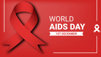 World AIDS Day Banner Background