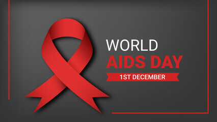 World AIDS Day Banner Background