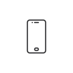 Cell phone line icon