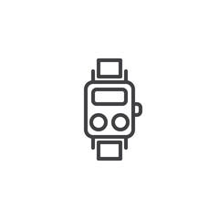 Smartwatch line icon