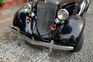 old timer close up in funchal