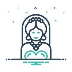 Mix icon for bridal
