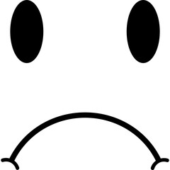 sad face icon