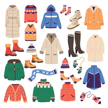 Winter clothing, clothing for cold winter season