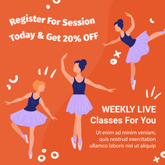 Register for session today and get discount banner