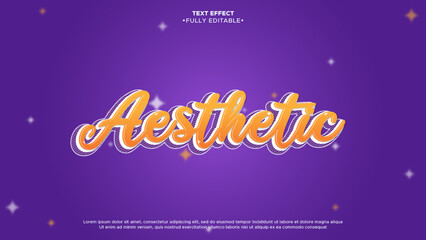 aesthetic purple text effect