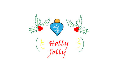 Christmas vector designs for banners, greetings, t-shirts, cards, 