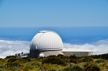 Fototapeta premium Telescopes of the Teide Astronomical Observatory