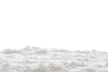 snow isolated on white background close up - Powered by Adobe