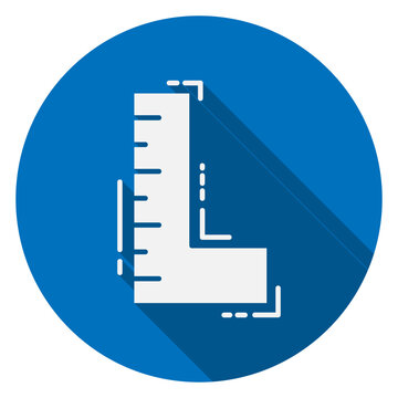 recommend clip art: ruler l icon