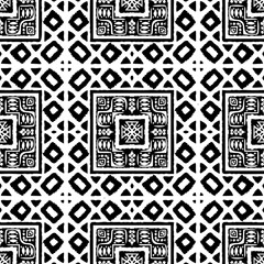 Obraz premium line pattern seamless background abstract drawn graphic design