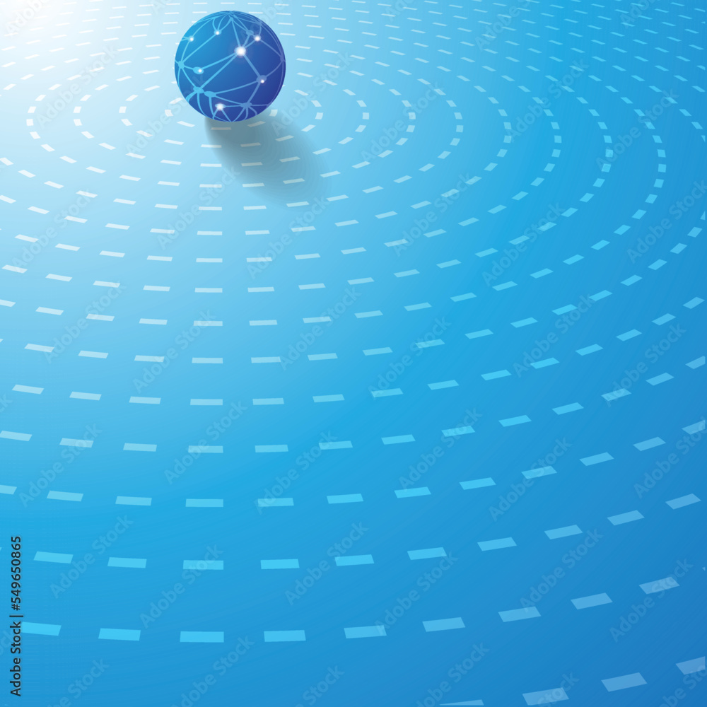 Poster tech modern retro futuristic background .vector design composition with various technology elements 