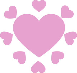 heart pink PNG 18