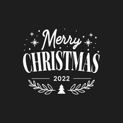 Merry Christmas, typography poster, vector, greeting card, social media post, banner, poster, flyer, decoration card, invitation card, Merry Christmas typography, holiday wish card