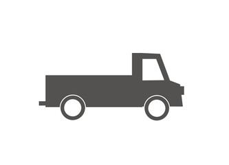 Fototapeta na wymiar fast delivery truck icon vector