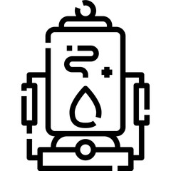 Lamp outline icon