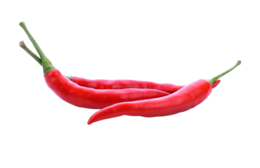 Red Chilli Padi, Bird's Eye Chilli, Bird Chilli, Thai pepper isolate transparene png
