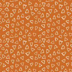 Vector Seamless Hand Drawn Scribble Pattern. Minimal Artistic Sketch Endless Print.