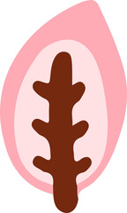 Obraz premium hand draw cute pink tree