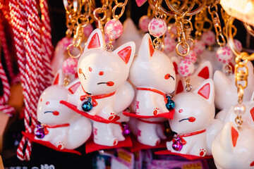 京都のお土産　キーホルダー