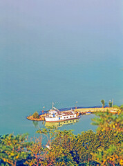 Pier on Lake Balaton, Hungary