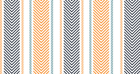 The abstract chevron pattern design. Colorful line grid pattern texture backgrounds. Vector, 2023