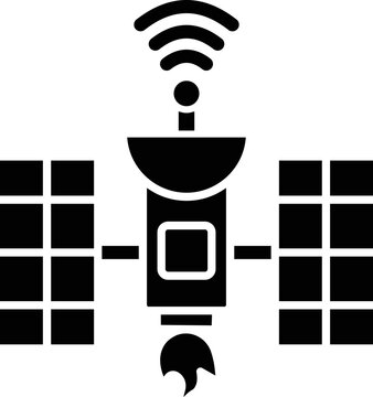 Space station Vector Icon which is suitable for commercial work and easily modify or edit it
