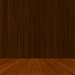 Wooden plank or room for display your product.