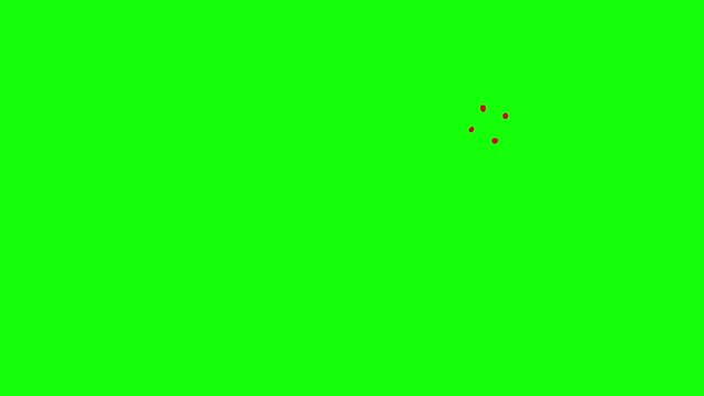 Line effects on green screen
