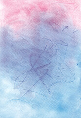 Watercolor Hand Painted Background 70