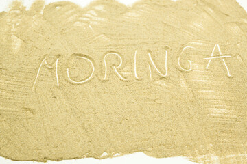 Moringa, a powdered dietary supplement