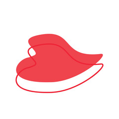 Bubble chat blobs icon design illustration