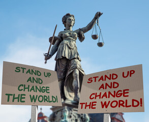 STAND UP AND CHANGE THE WORLD!