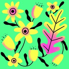 Pretty plants and flowers